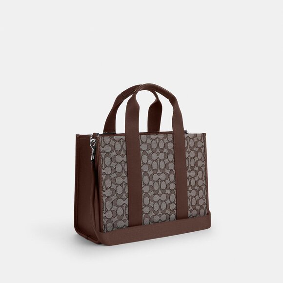 Smith Tote Bag In Signature Jacquard - Picture 1 of 9